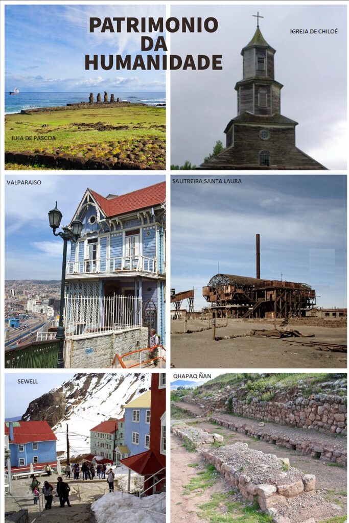 Patrimônios mundiais da  UNESCO no Chile