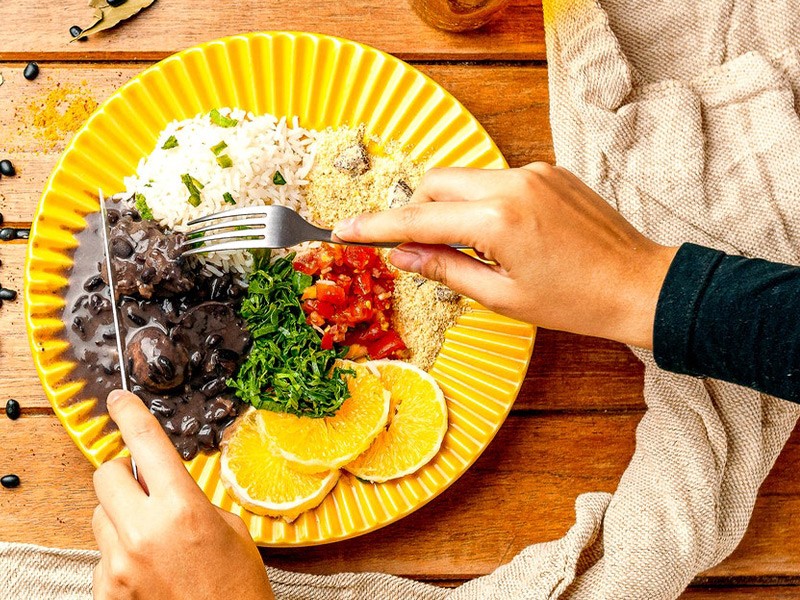 Saudade de comida brasileira