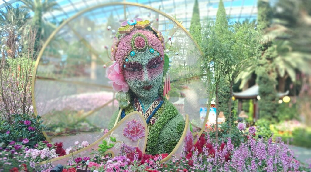 Flower Dome - local turístico imperdível
