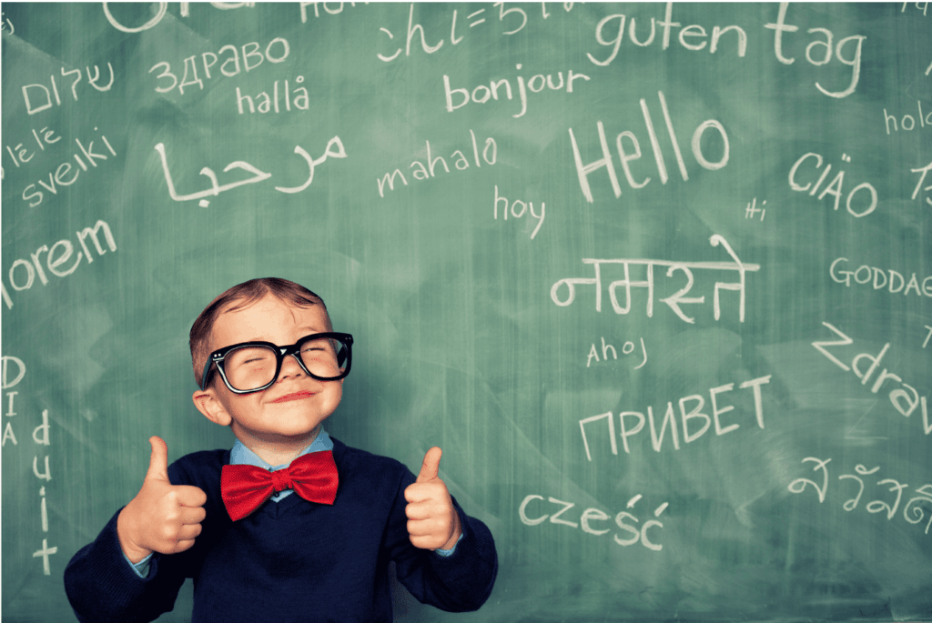 Aprender idiomas diferentes é uma oportunidade.