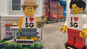 Aniversário de 60 anos de Singapura mostrado através de exposição de LEGO