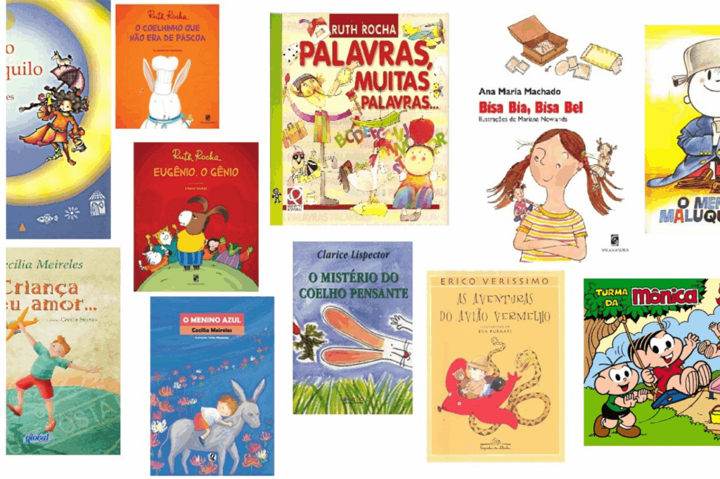 As crianças podem conhecer seu país pela leitura de histórias tradicionais da literatura infantil.