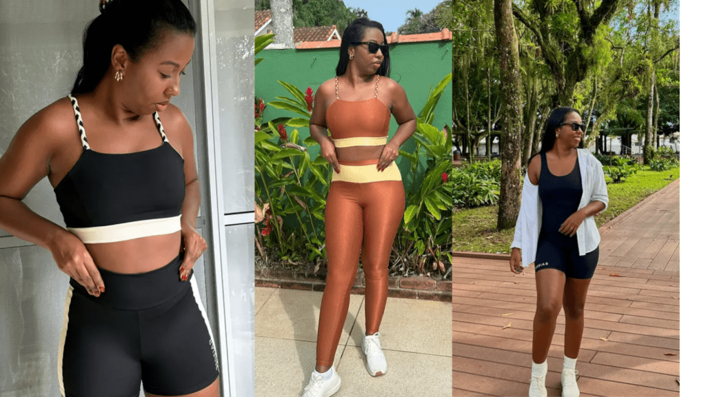 Para se exercitar, opte por roupas confortáveis.