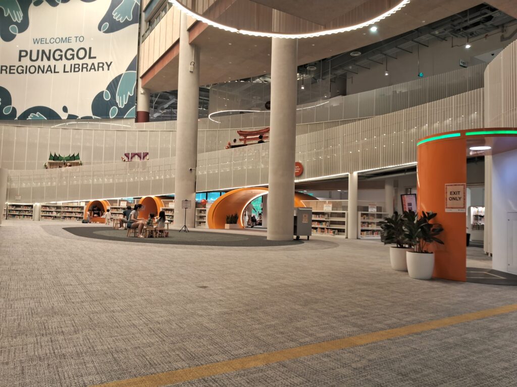 As bibliotecas de Singapura oferecem muitas opções de literatura infantil.