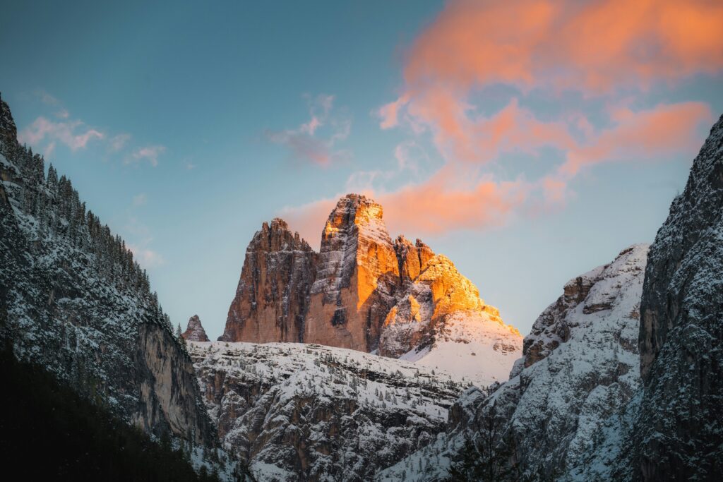 A região próxima das Dolomitas receberá muitos turistas devido aos Jogos Olímpicos de Inverno.