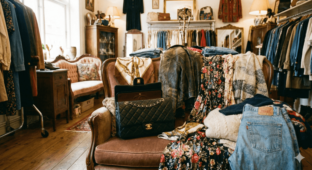 Podemos ter sorte e achar uma peça de marca em um brechó.