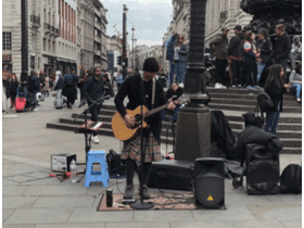 Musicos em Londres