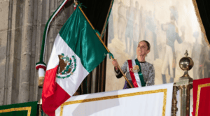 Os mexicanos levam o patriotismo muito a sério