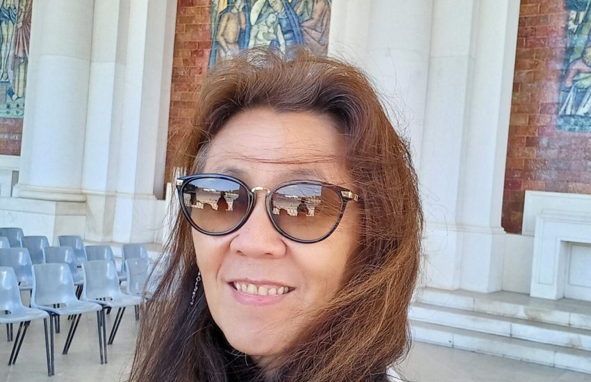 Noemi a japonesa que fala "brasileiro"