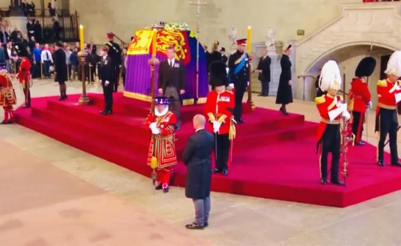 O falecimento da rainha Elizabeth