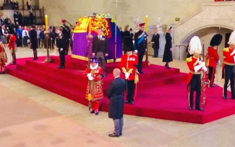 O falecimento da rainha Elizabeth