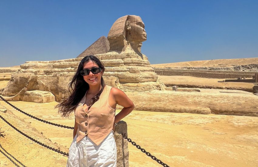 A Esfinge é um dos locais mais visitados do Egito - Imagem: Arquivo Pessoal