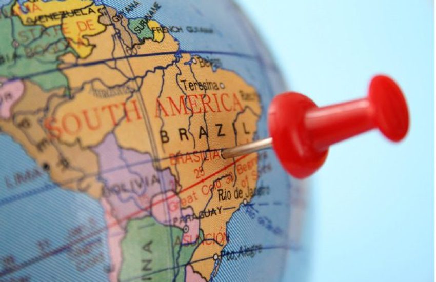 expatriada visita o brasil