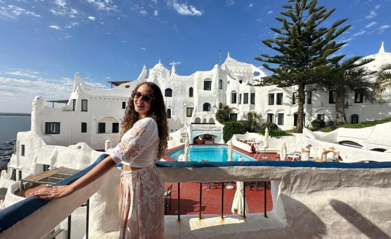 Eu dentro de Casapueblo - Imagem: Arquivo Pessoal