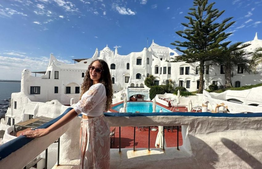 Eu dentro de Casapueblo - Imagem: Arquivo Pessoal