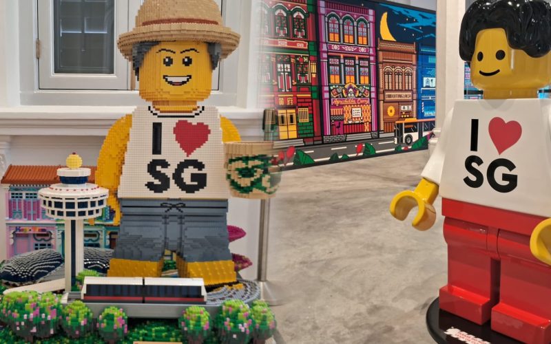 Aniversário de 60 anos de Singapura mostrado através de exposição de LEGO