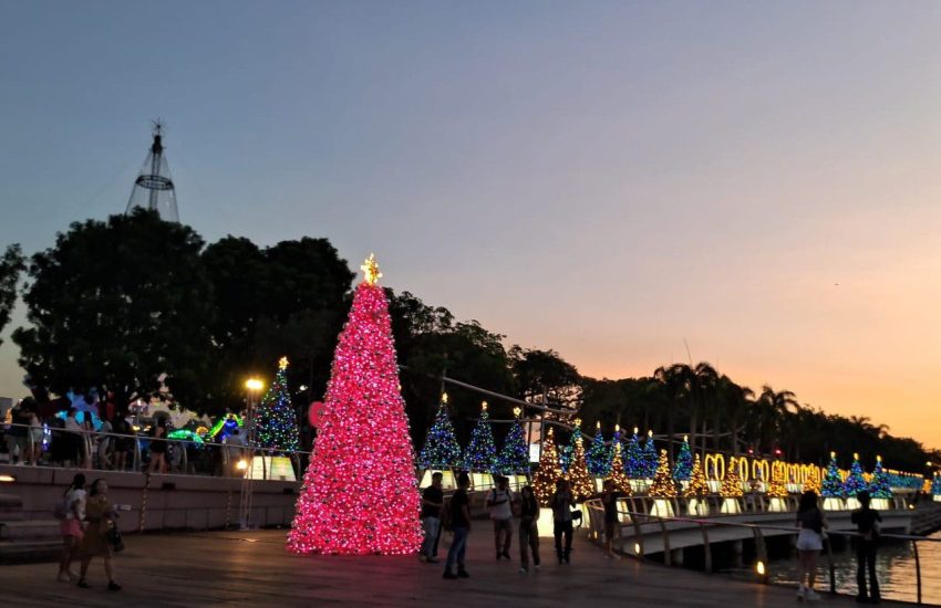 A magia do Natal é contagiante.
