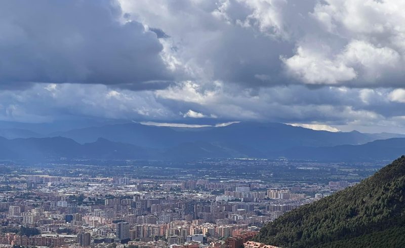 Bogotá vista por um dos mirantes