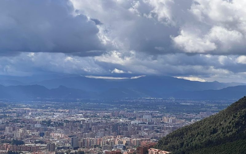 Bogotá vista por um dos mirantes