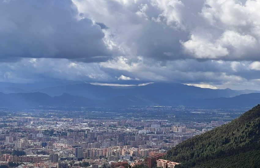 Bogotá vista por um dos mirantes