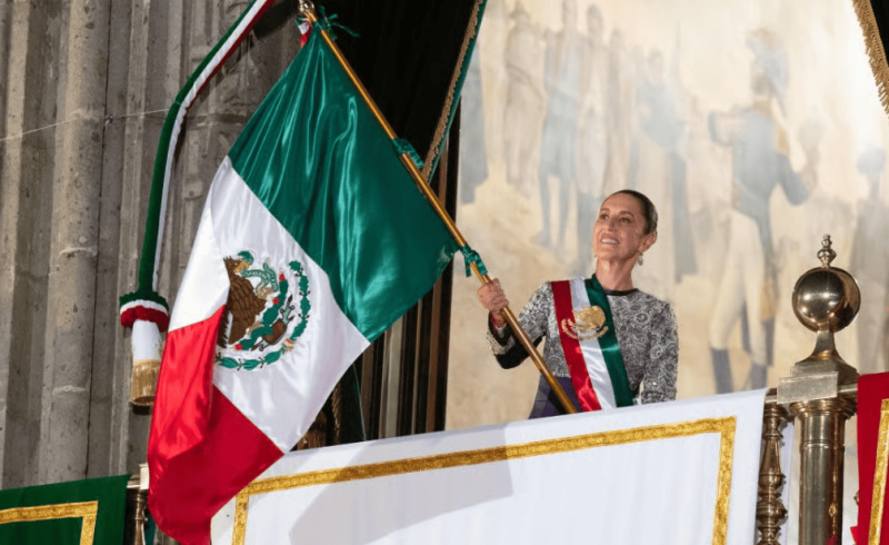Os mexicanos levam o patriotismo muito a sério