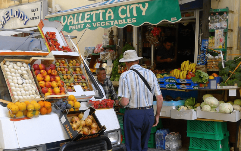 viver estudar trabalhar em Malta
