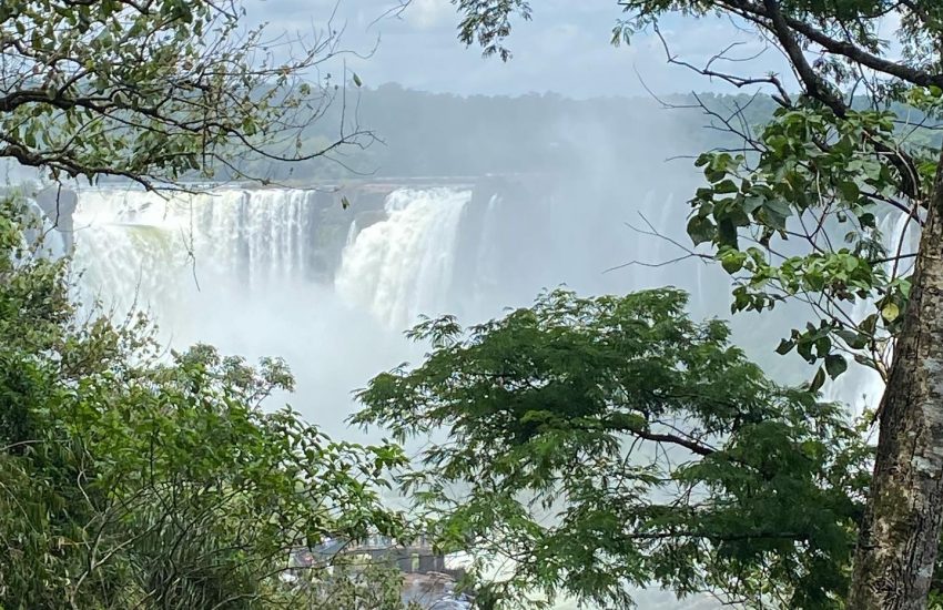 uma turista no Brasil