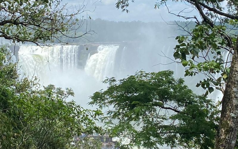 uma turista no Brasil