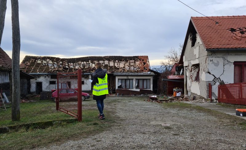vivendo um terremoto na Croacia