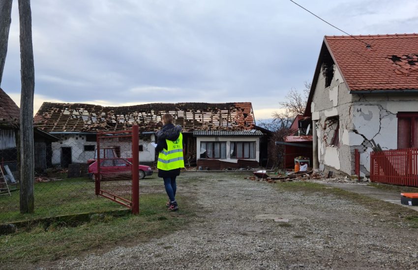 vivendo um terremoto na Croacia