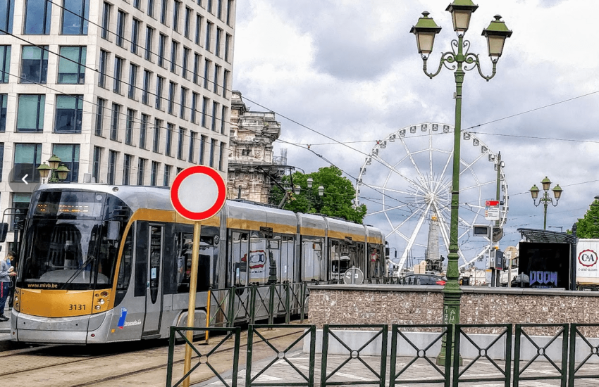 trams transporte público mais acessível e eficiente na Bélgica