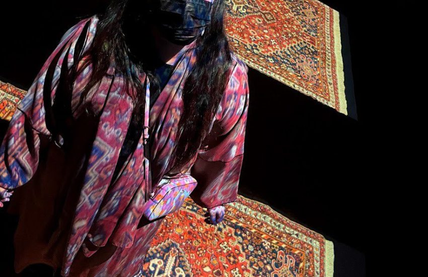 projecao de tapete arabe