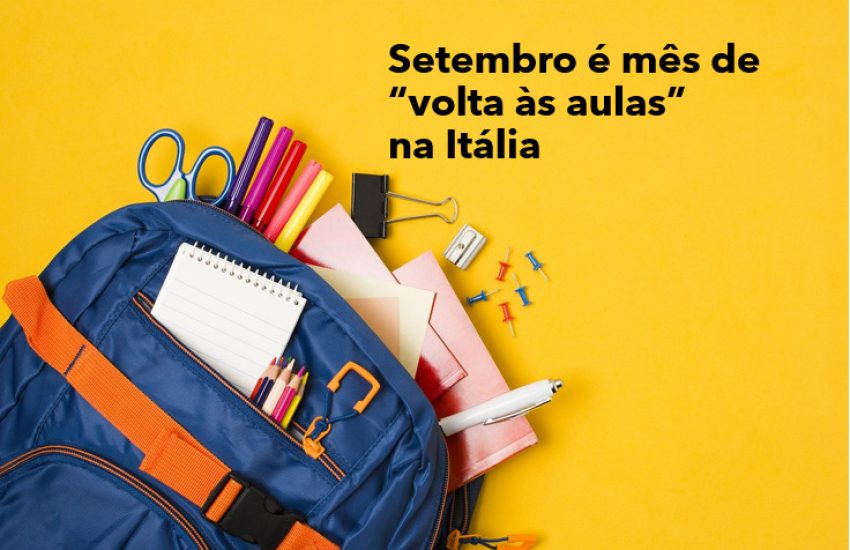 volta as aulas na italia