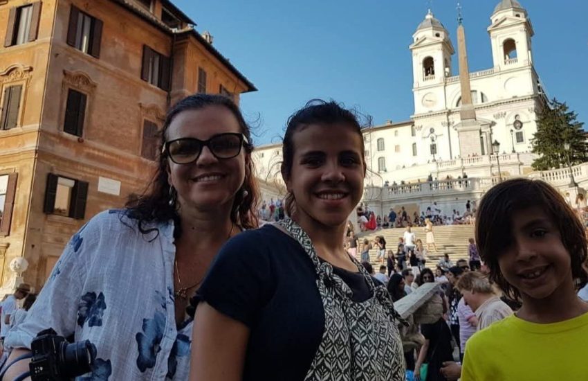 Verão em Roma pede roupas frescas